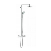 Zestawy prysznicowe natynkowe z deszczownicą