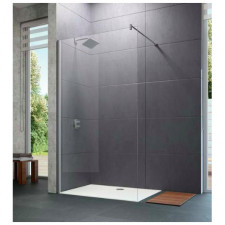 Huppe Design Pure ścianka Walk-in 120 cm Black Edition Anti-Plaque