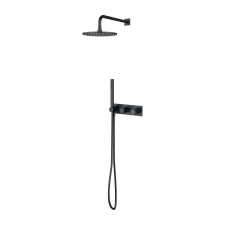 Omnires Contour system prysznicowy podtynkowy, antracyt - 822687_O1